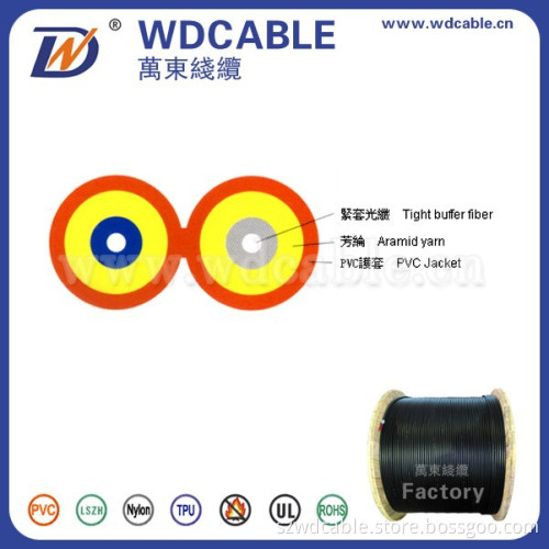 high quality exporting 2 core optical fiber cable